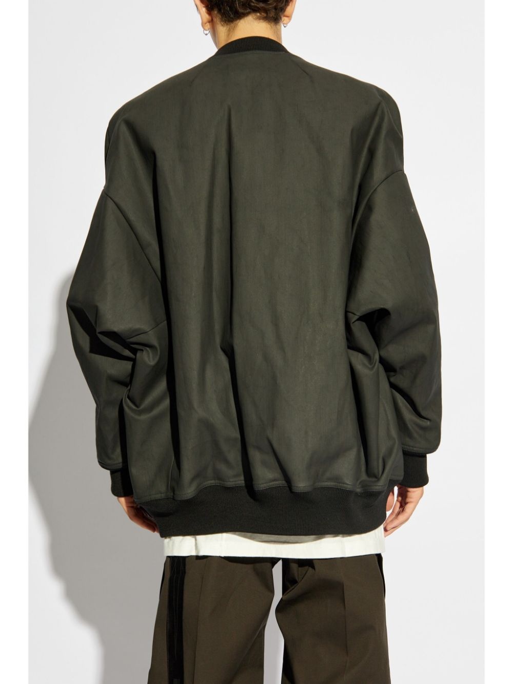 elongated bomber jacket - 4