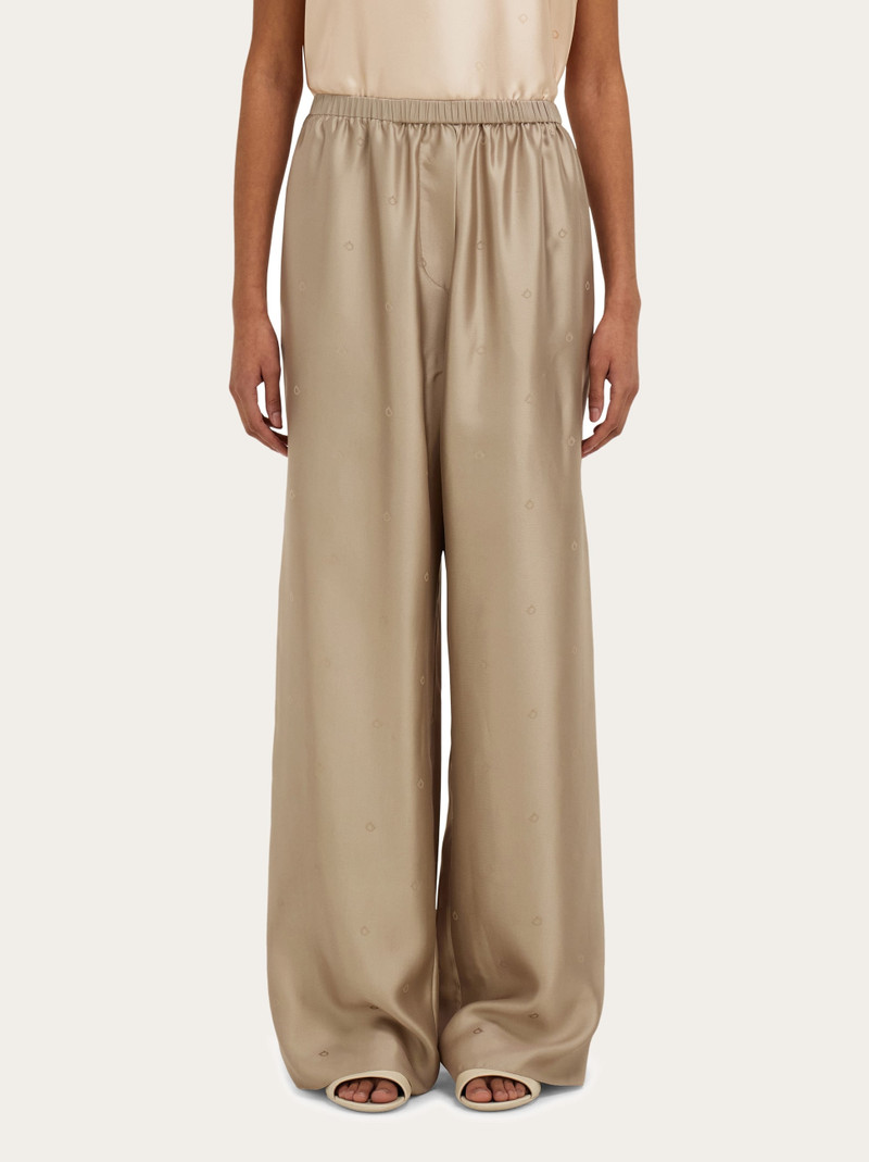 FERRAGAMO Silk trouser outlook