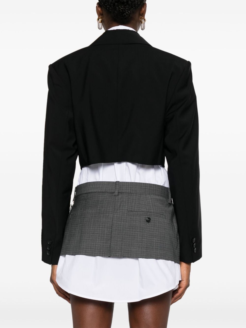 cropped jacket - 4