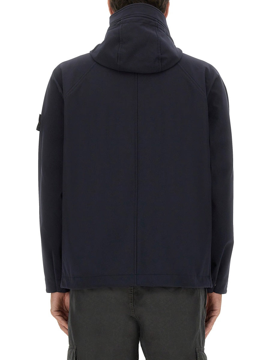 Stone Island Men Short Soft Shell Parka - 3