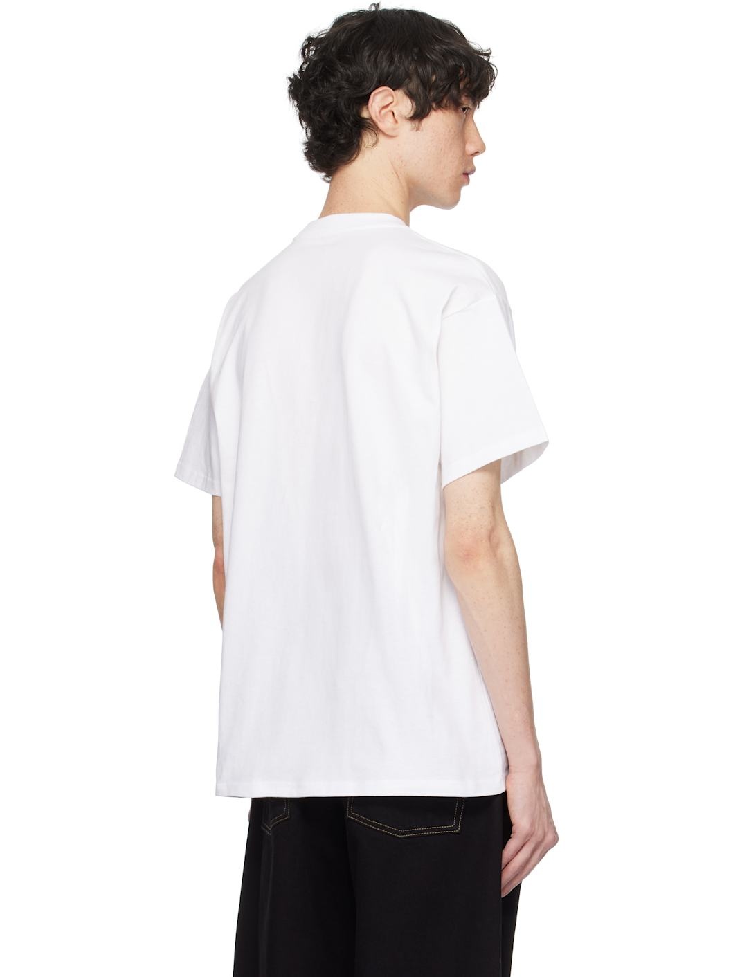 White Fragments Pocket T-shirt - 3