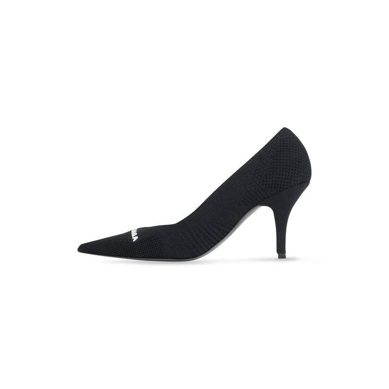 BALENCIAGA Women's Knife 2.0 80mm Pump in Black outlook