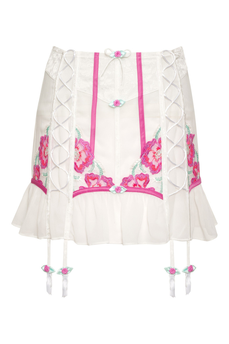 Festival Floral Slip Skirt 1