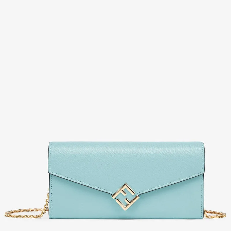 Fendi FF Diamonds Continental With Chain - 1