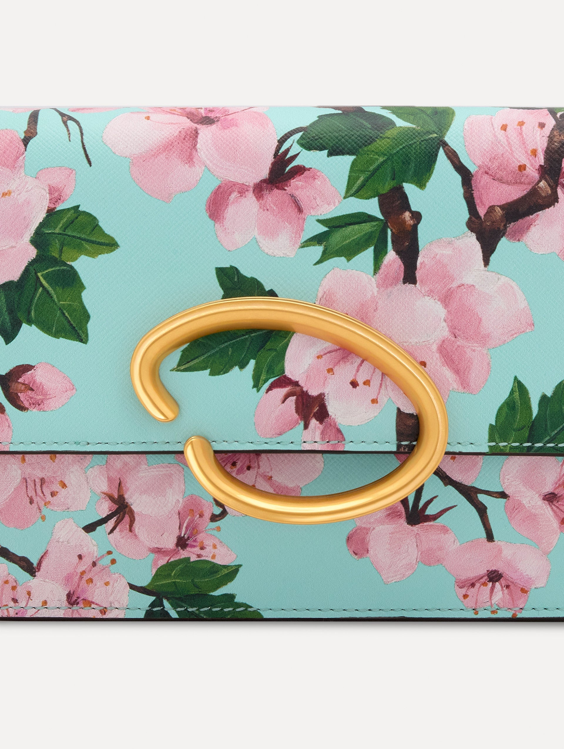 CHERRY BLOSSOM PRINTED O POCHETTE - 5