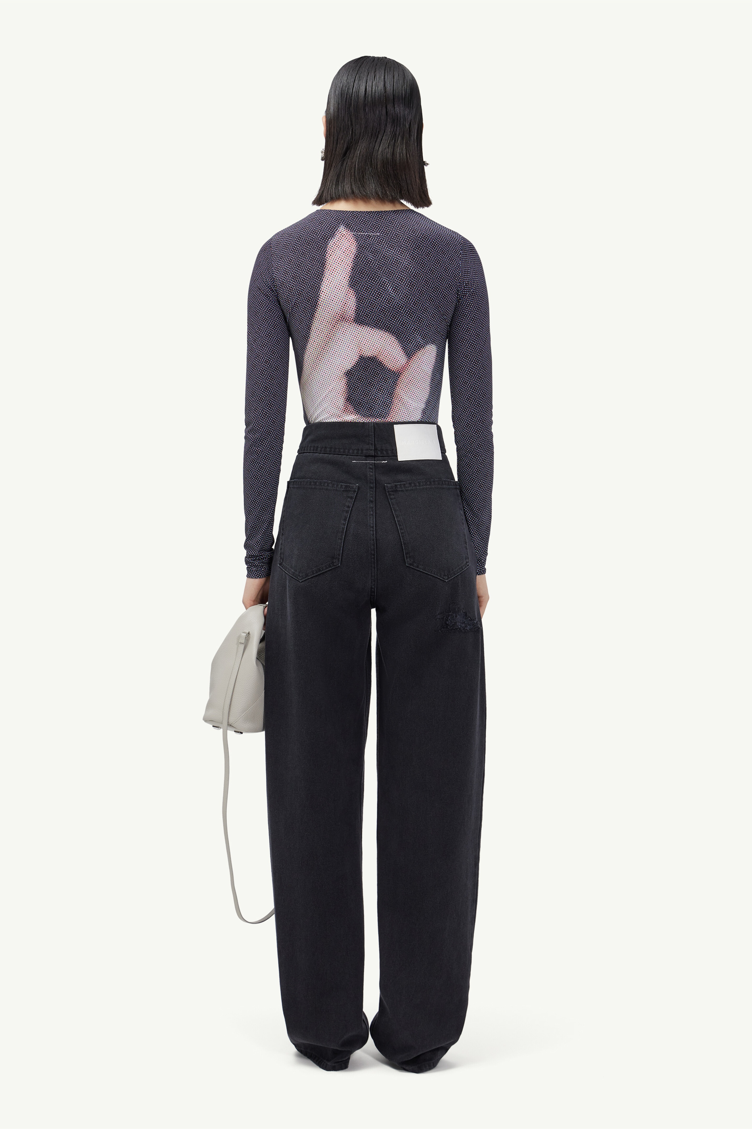 High-waist jeans - 4