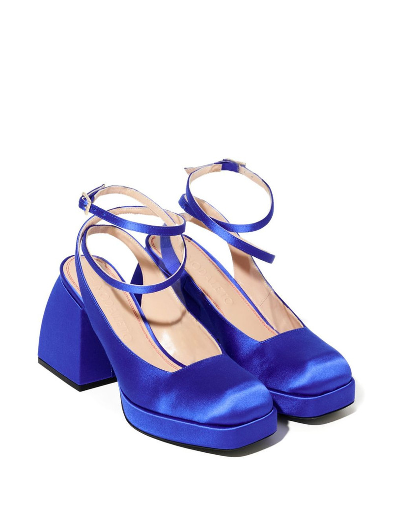 NODALETO 85mm Bulla Jones platform slingback pumps outlook