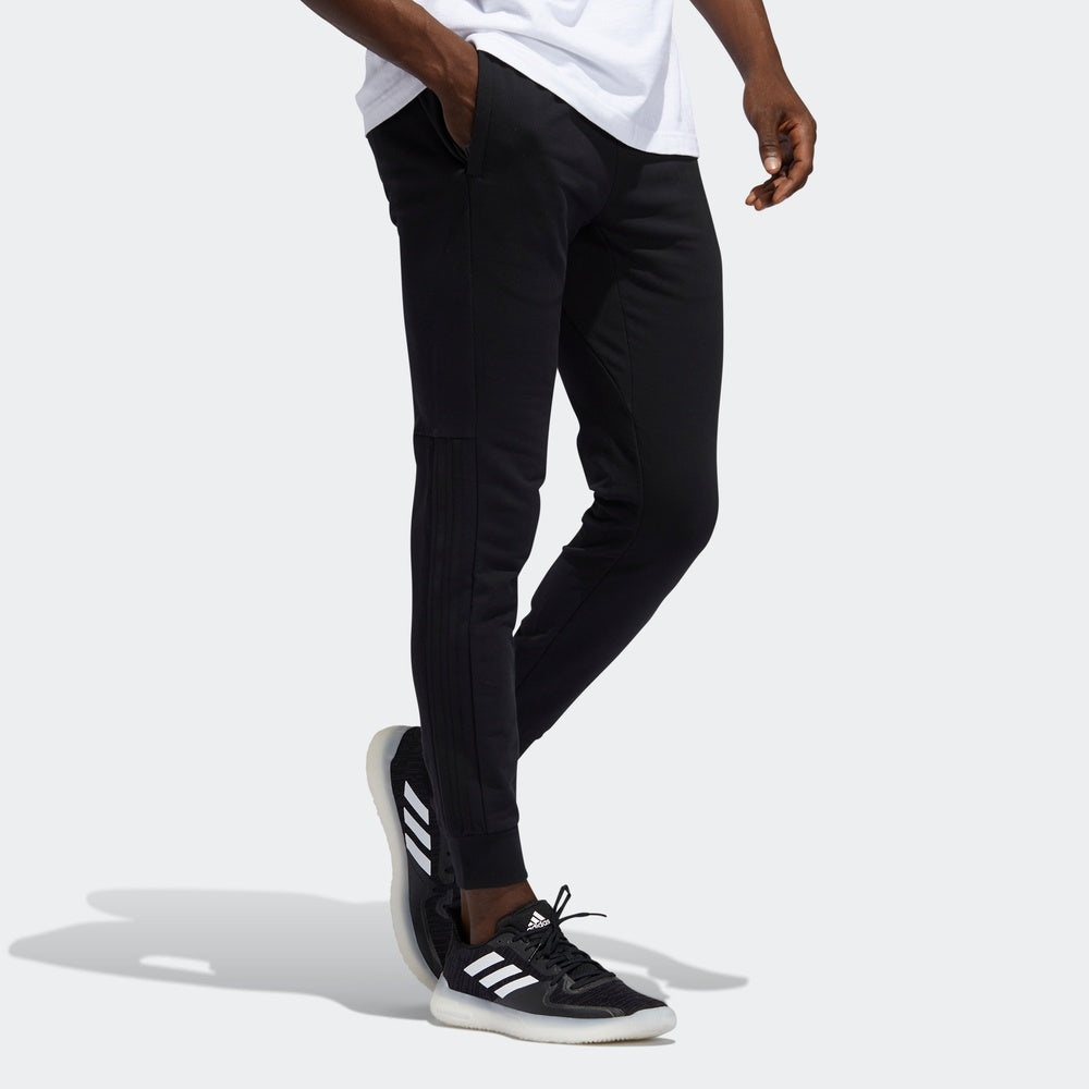 adidas M PNT FT SLIM Slim Fit Bundle Feet Sports Pants Black FT2842 - 2