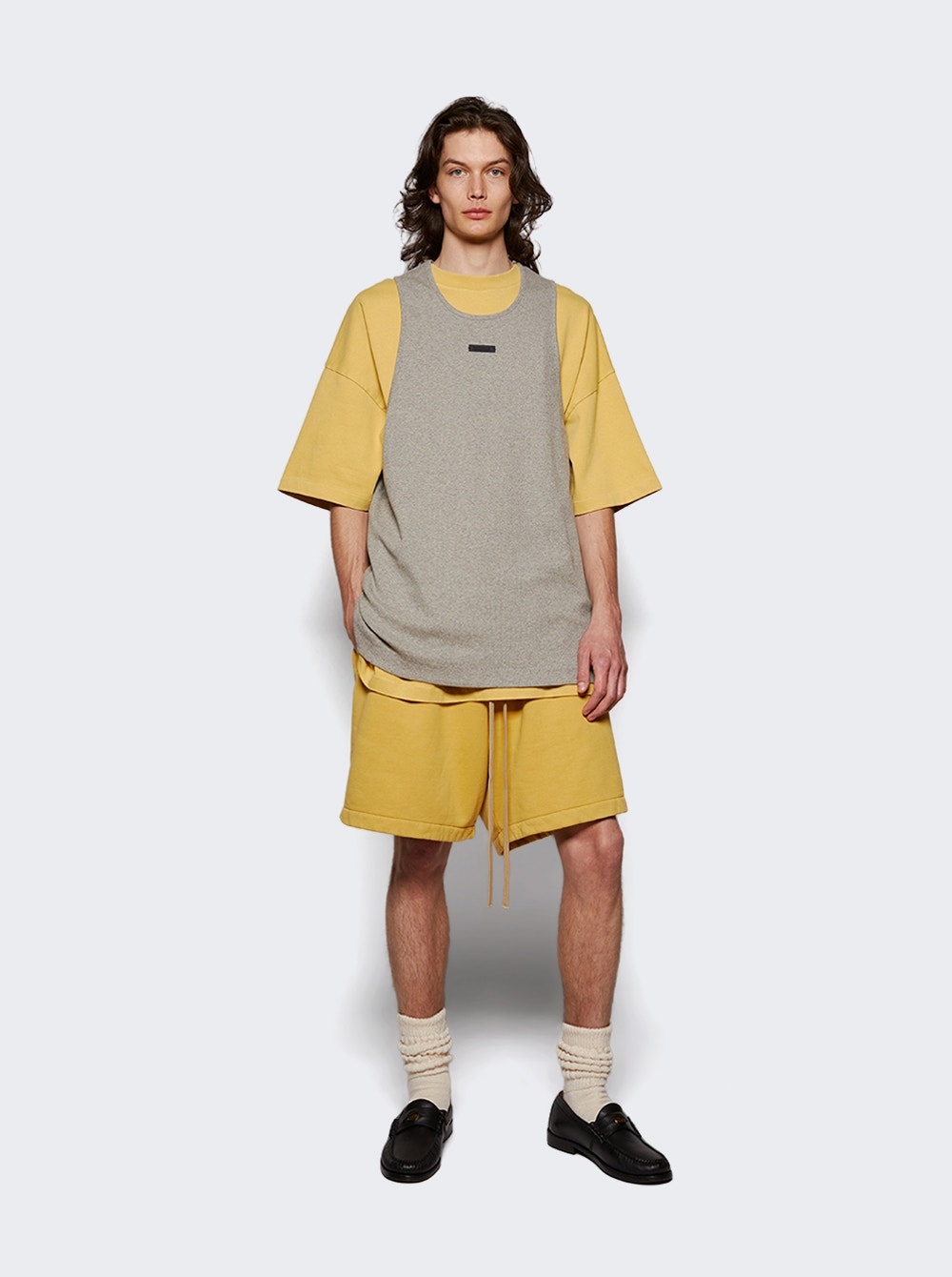 Heavy Crewneck Tee Amber - 2