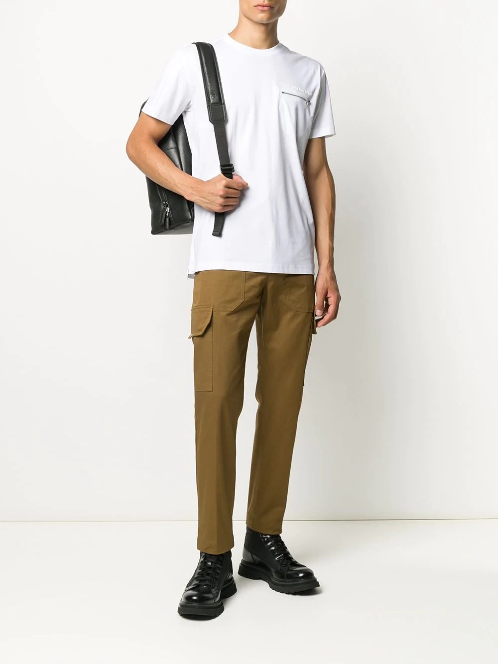 straight-leg cargo pants - 2