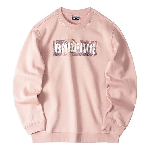 Li-Ning BadFive Logo Sweatshirt 'Pink' AWDRB91-2 - 1