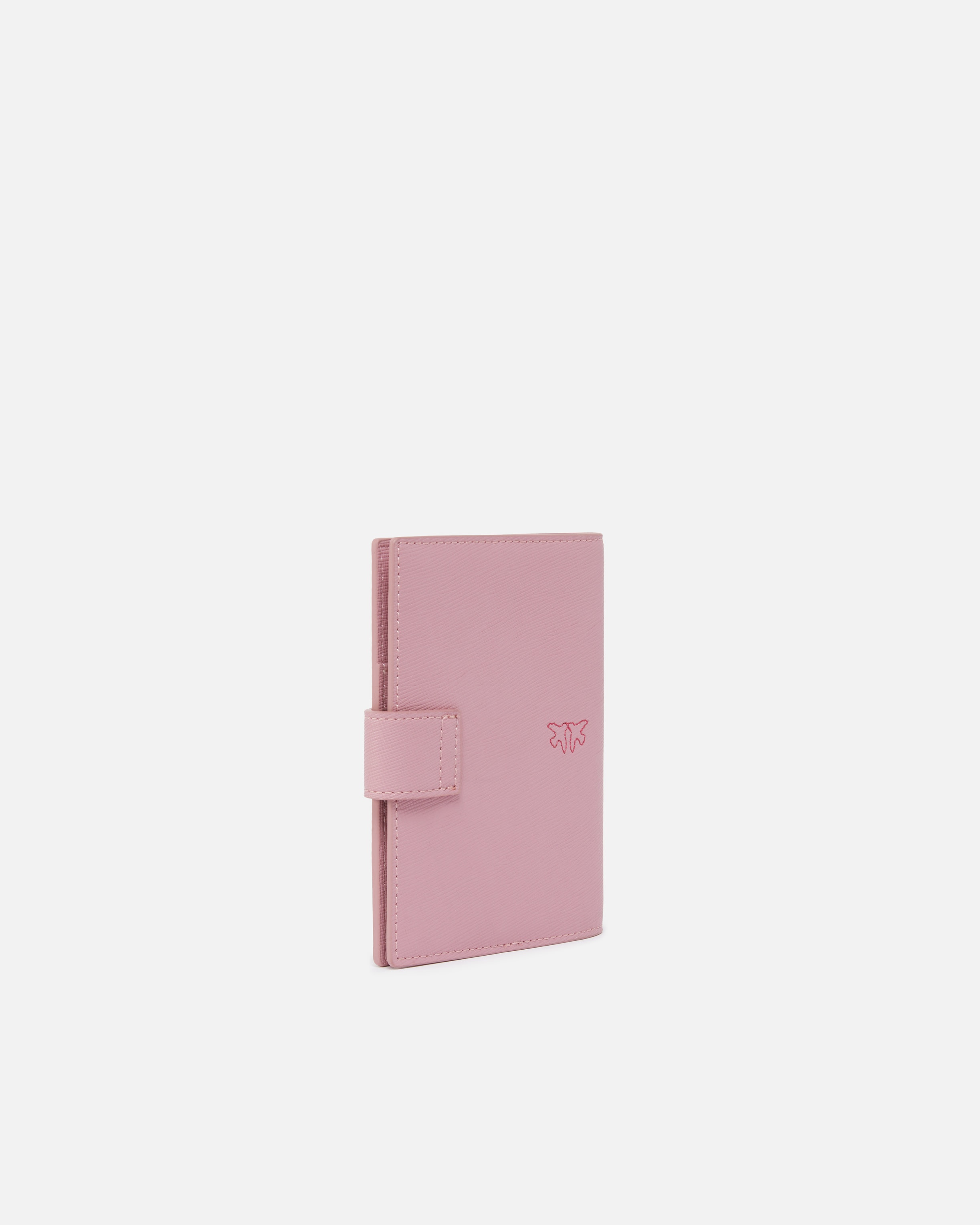 SAFFIANO LEATHER PASSPORT HOLDER WITH BIRDS LOGO - 2