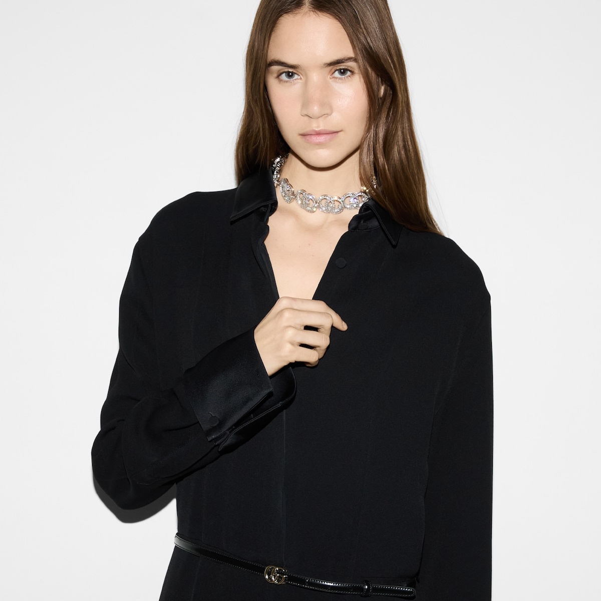 Heavy viscose sable jumpsuit - 5