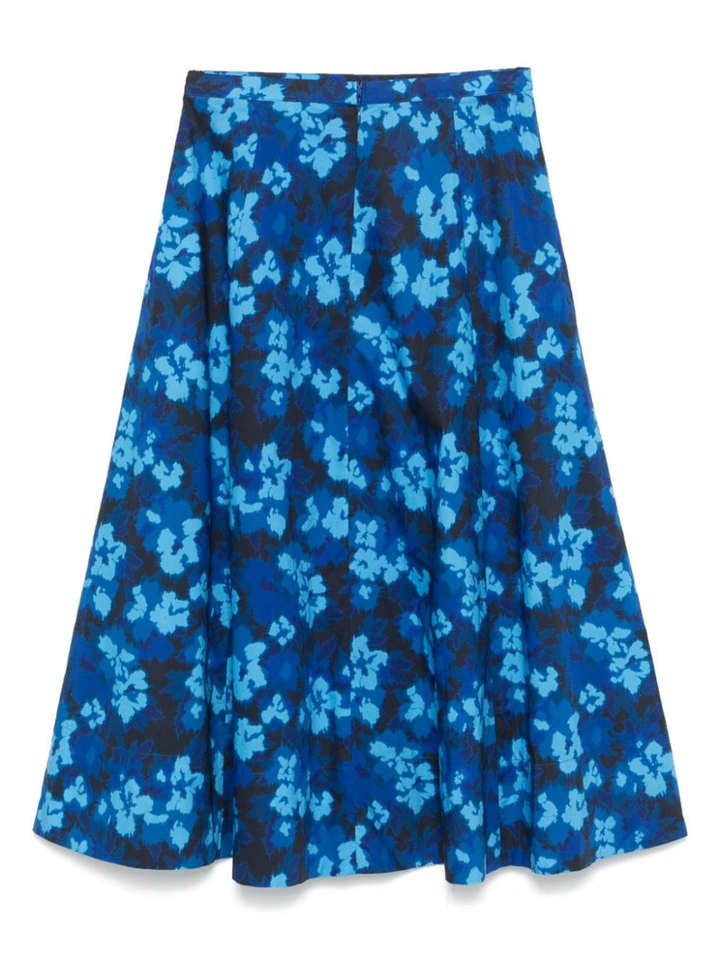 ULLA JOHNSON Vianne midi skirt outlook