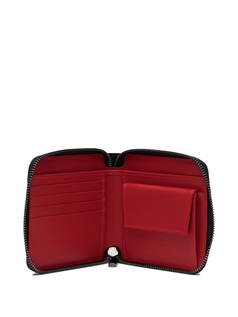 zip-around leather wallet - 4