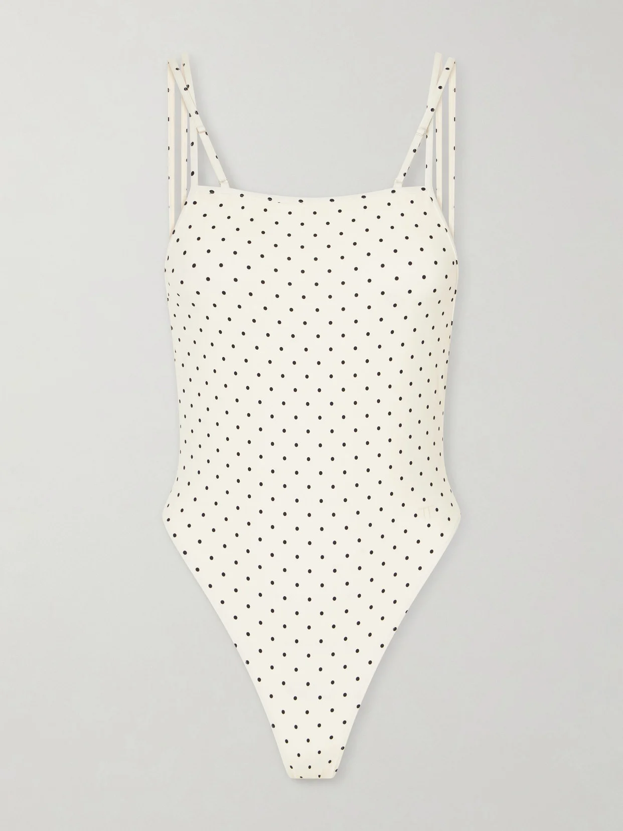 Polka-dot One-piece - 1