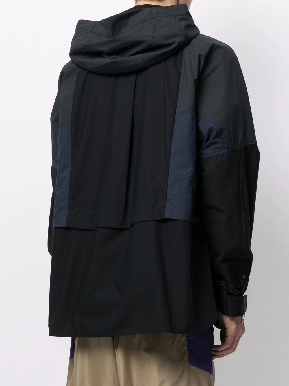 zip-up hooded shirt - 4