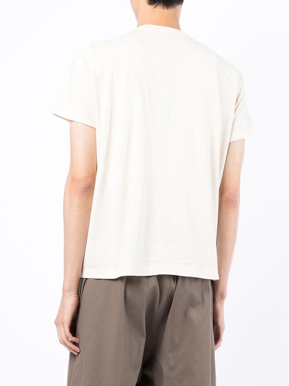 knit short level T-shirt - 4