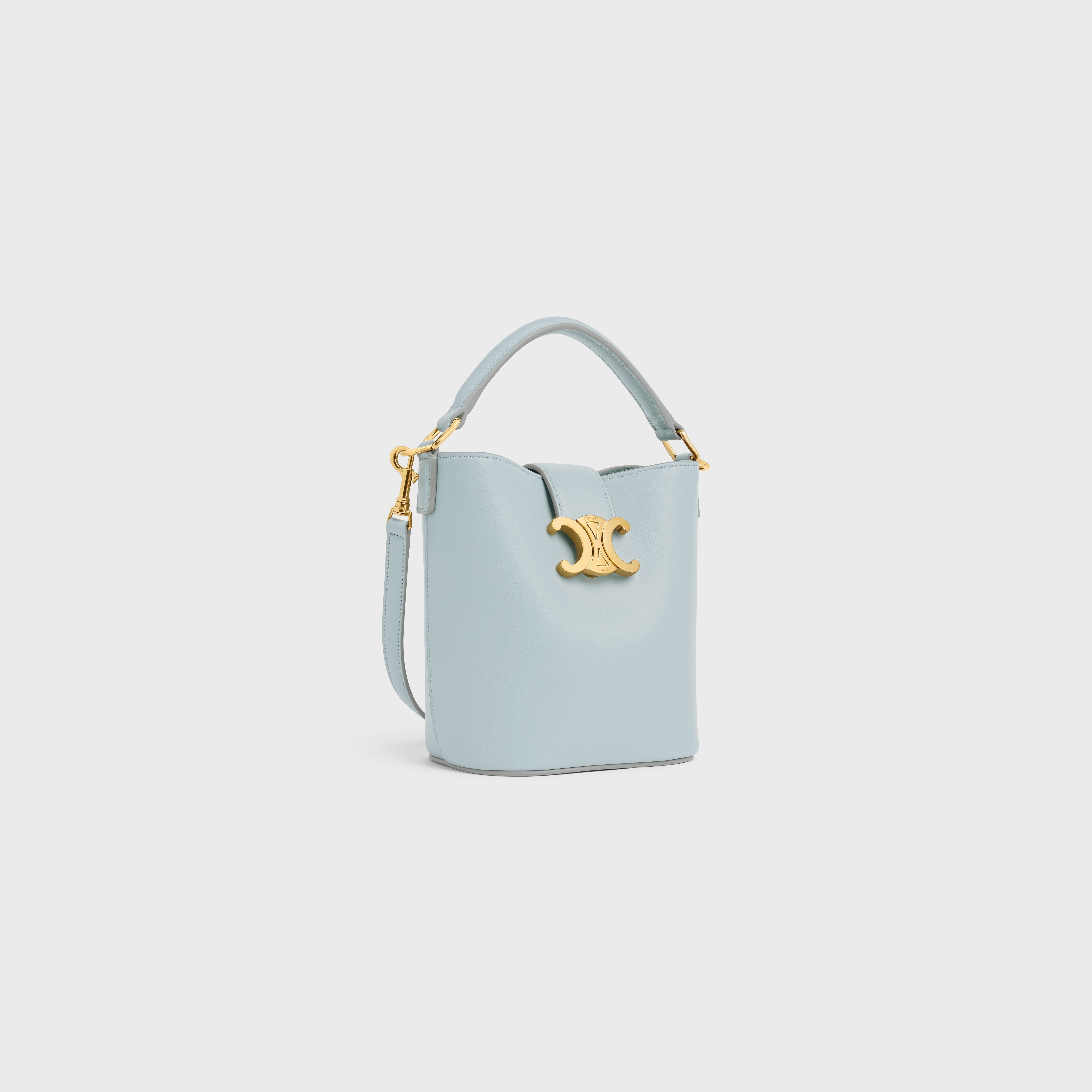 CELINE MINI BUCKET LOUISE IN smooth calfskin | REVERSIBLE