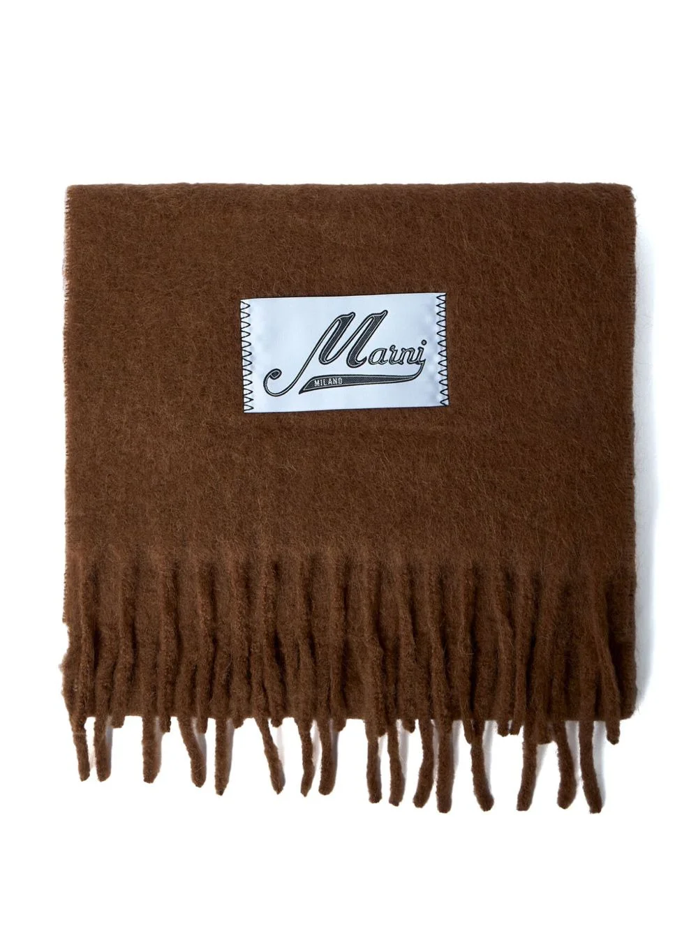 fringed rectangle scarf - 1