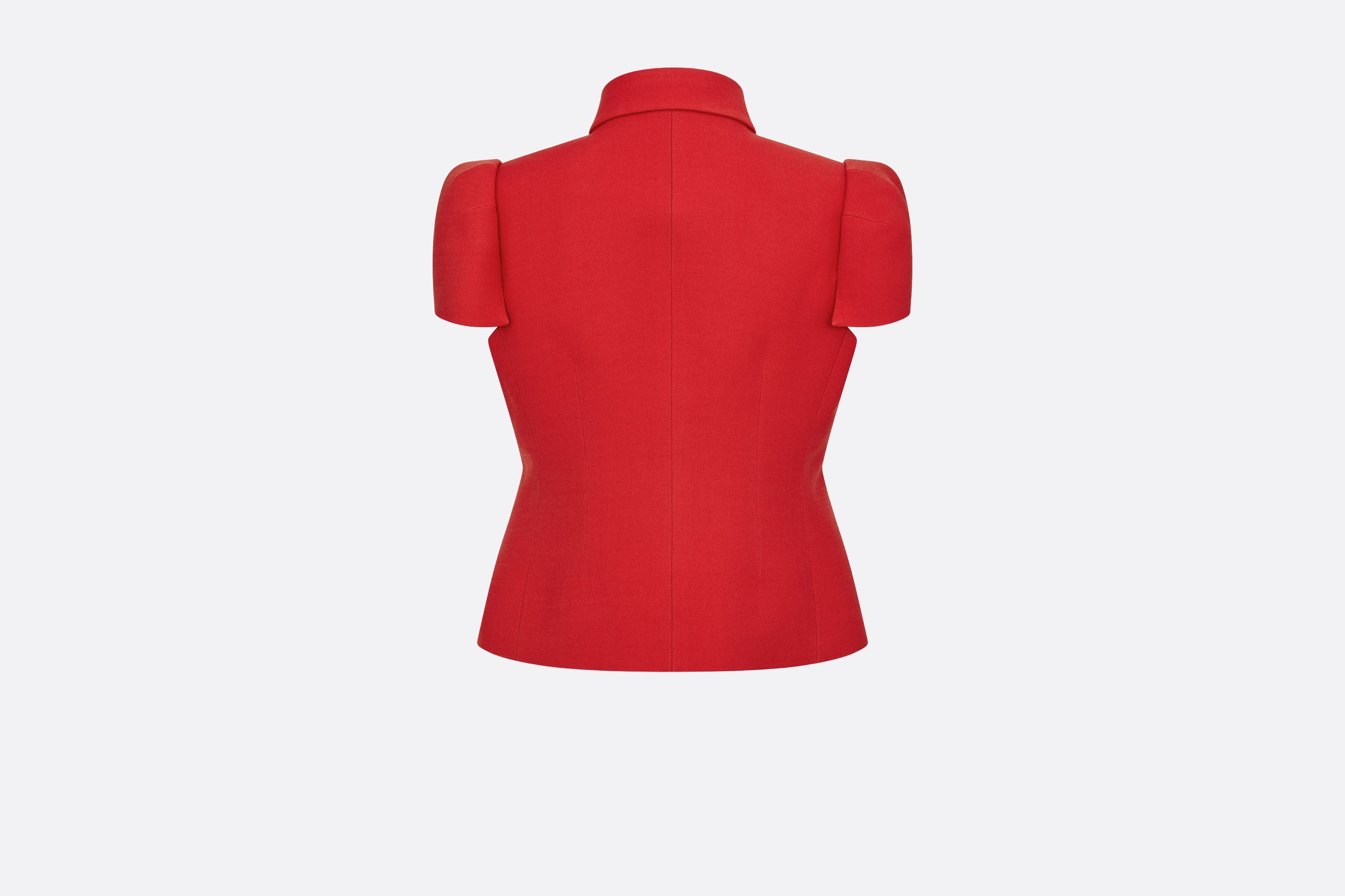Fitted Short-Sleeved Jacket - 2