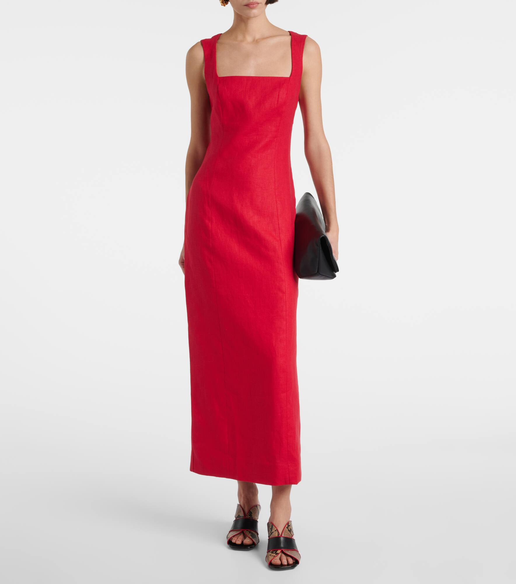 Felice linen maxi dress - 2
