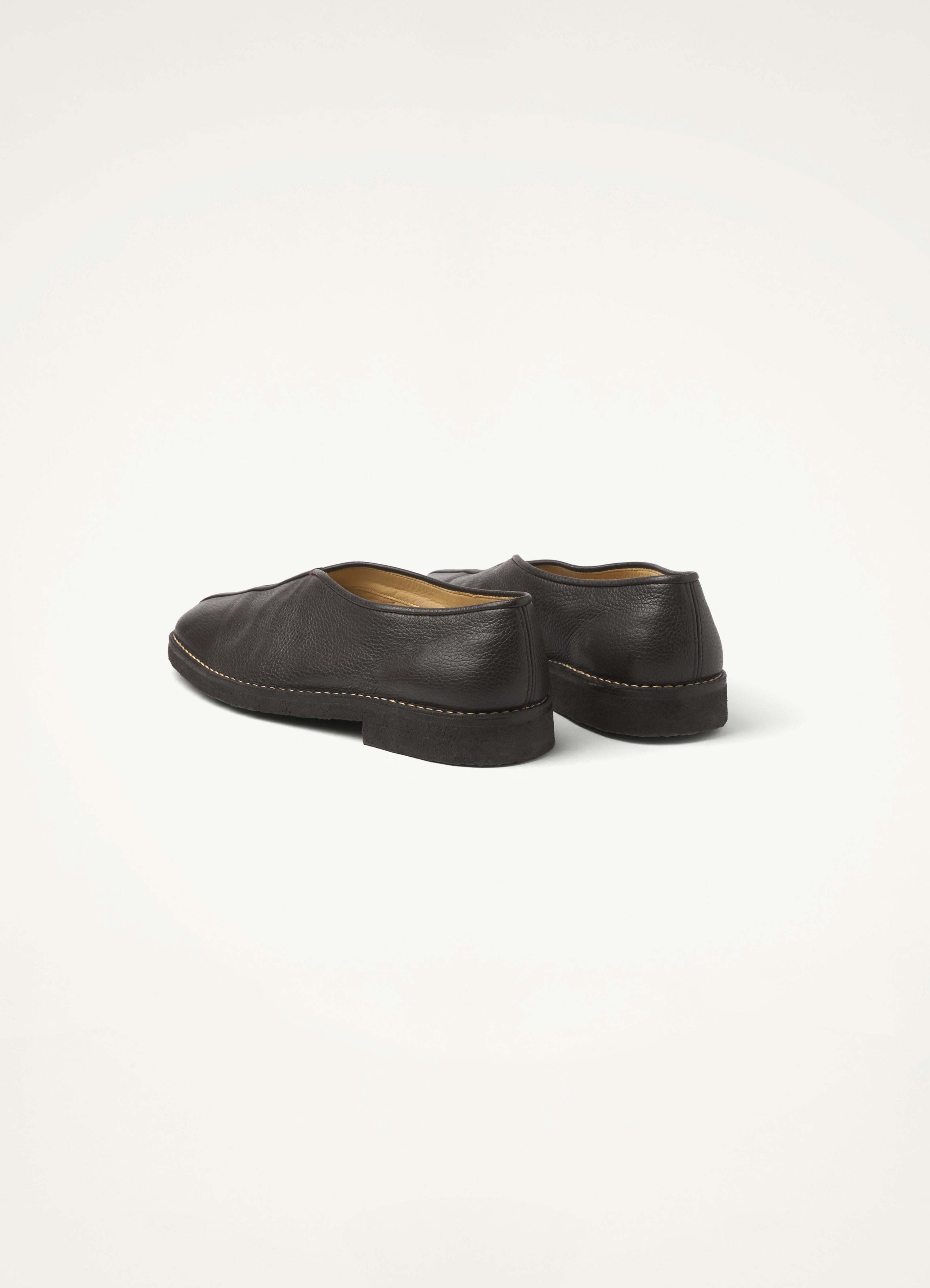 PIPED CREPE SLIPPERS - 5