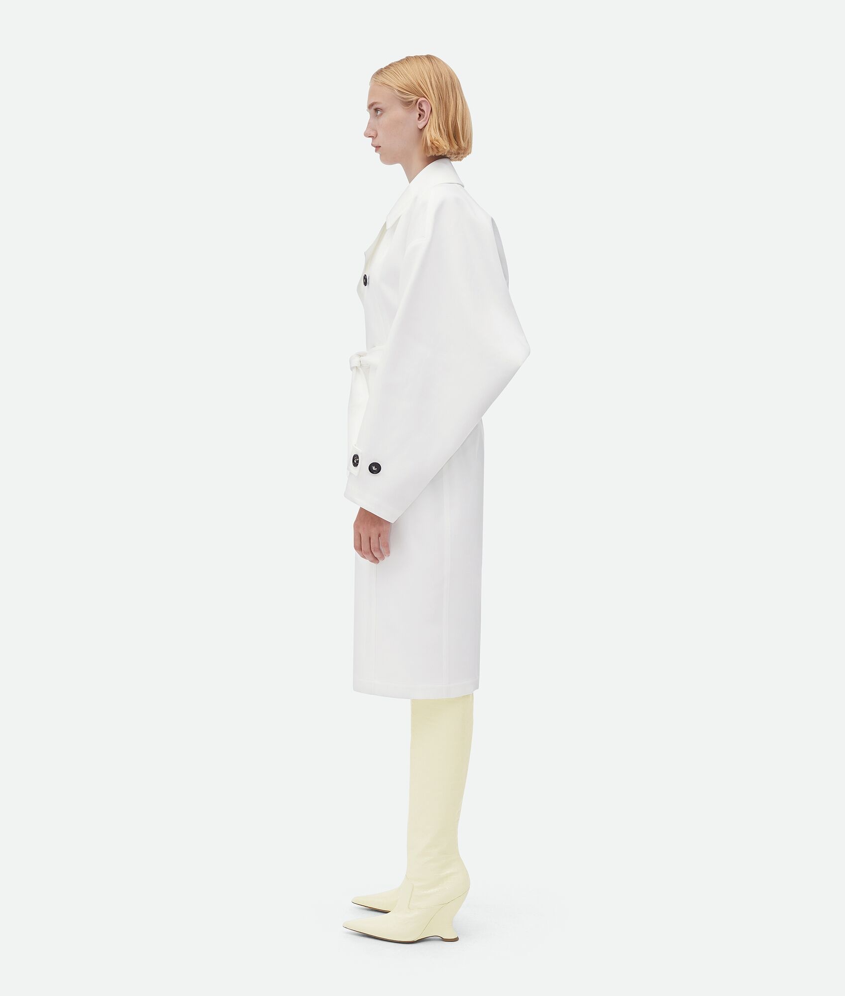 Cotton Canvas Trench Coat - 2
