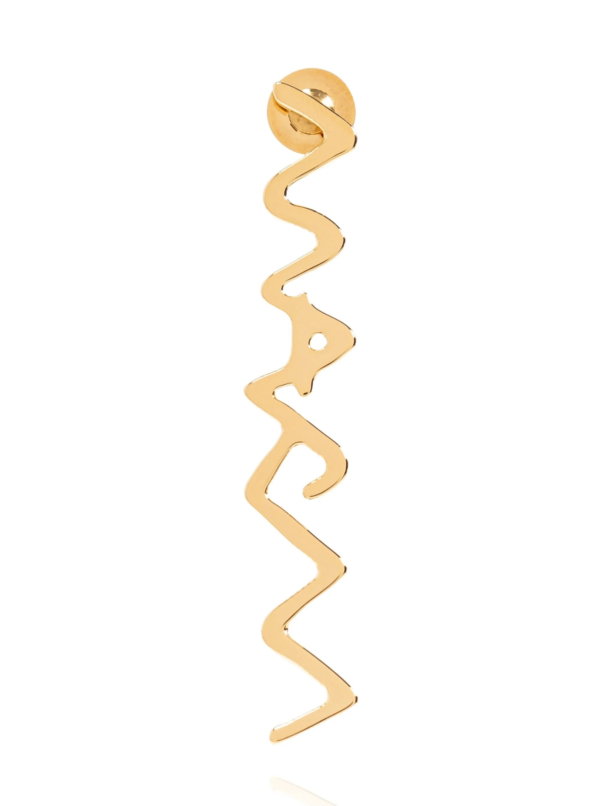 Logo Drop Earrings - 4