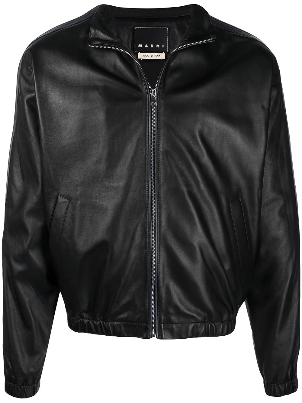 biker-style jacket - 1