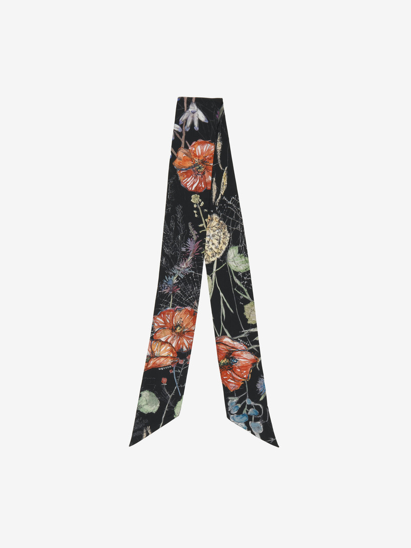 Spider Floral Scarf 1