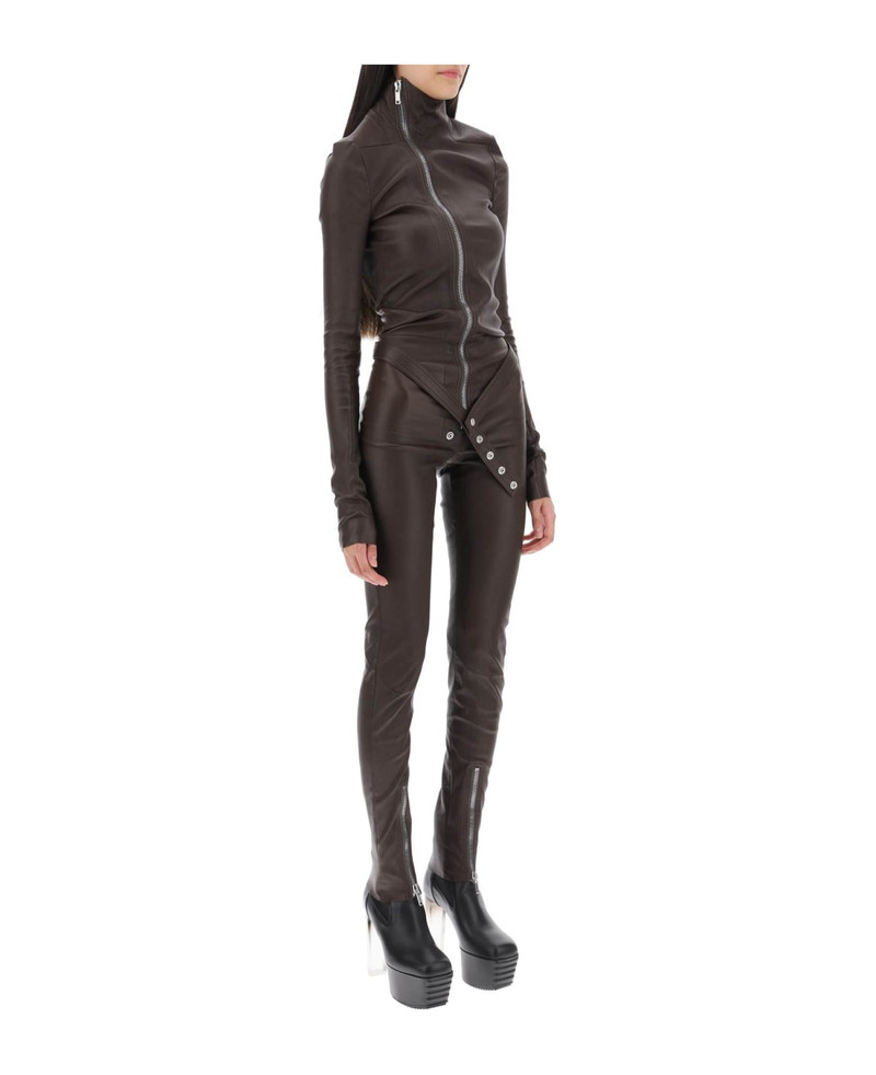 Jumpsuit In Leather 2