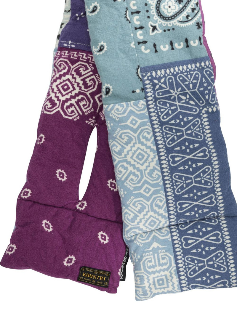 Kapital patchwork scarf outlook