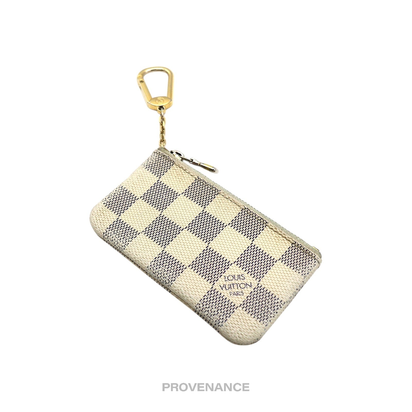 Louis Vuitton Key Pouch Cles - Damier Azur - 5
