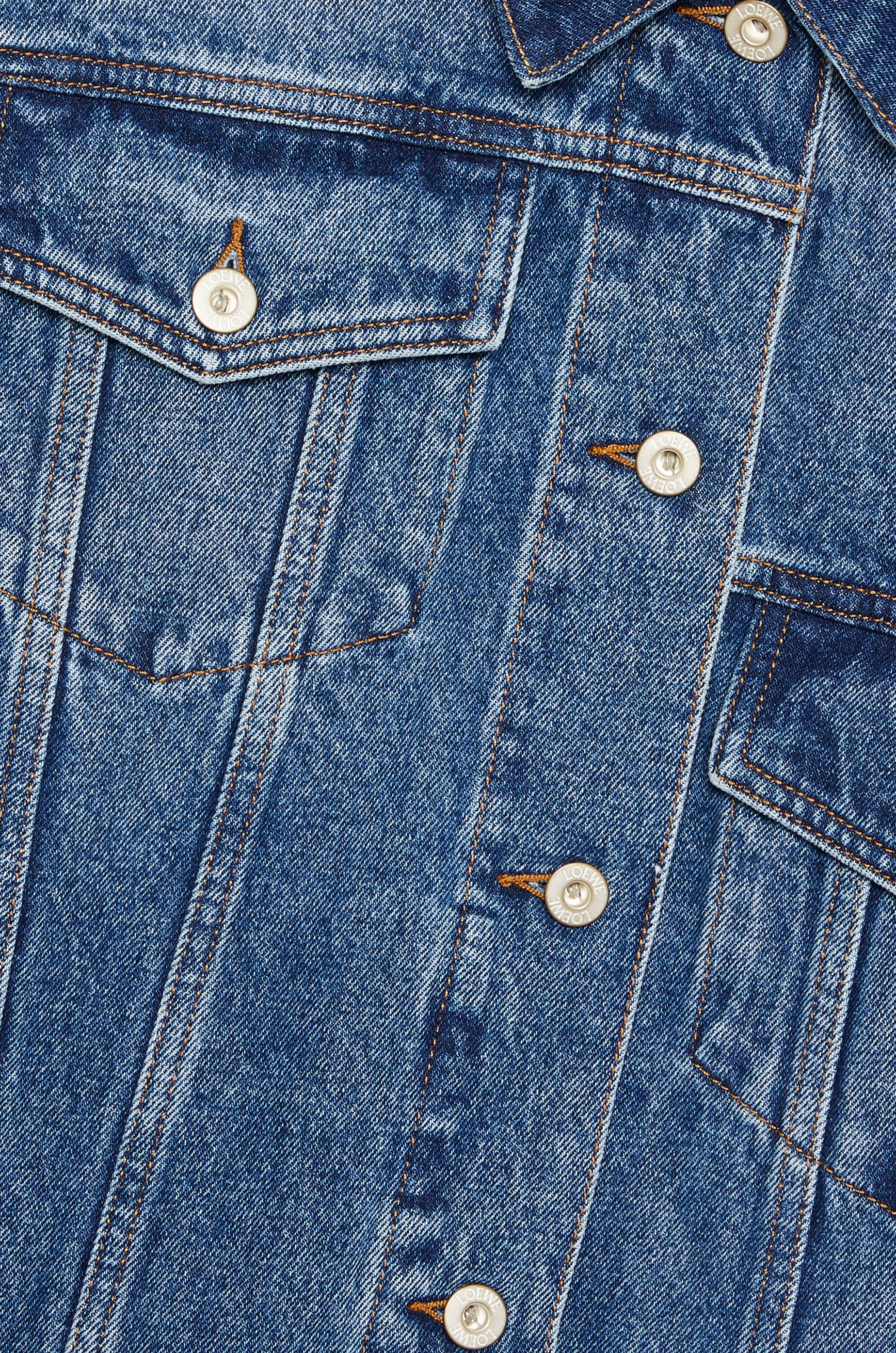 Deconstructed jacket in denim - 3