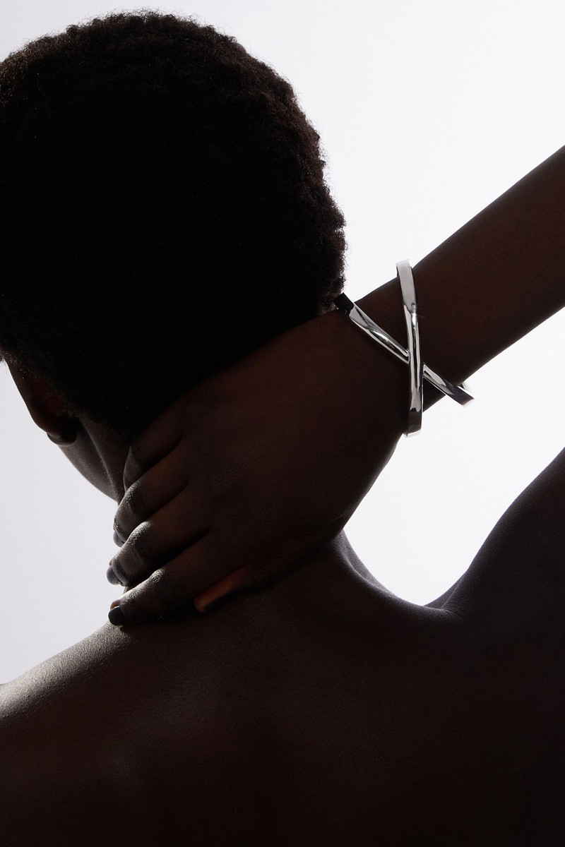 KAREN MILLEN Premium Statement Criss-Cross Cuff outlook