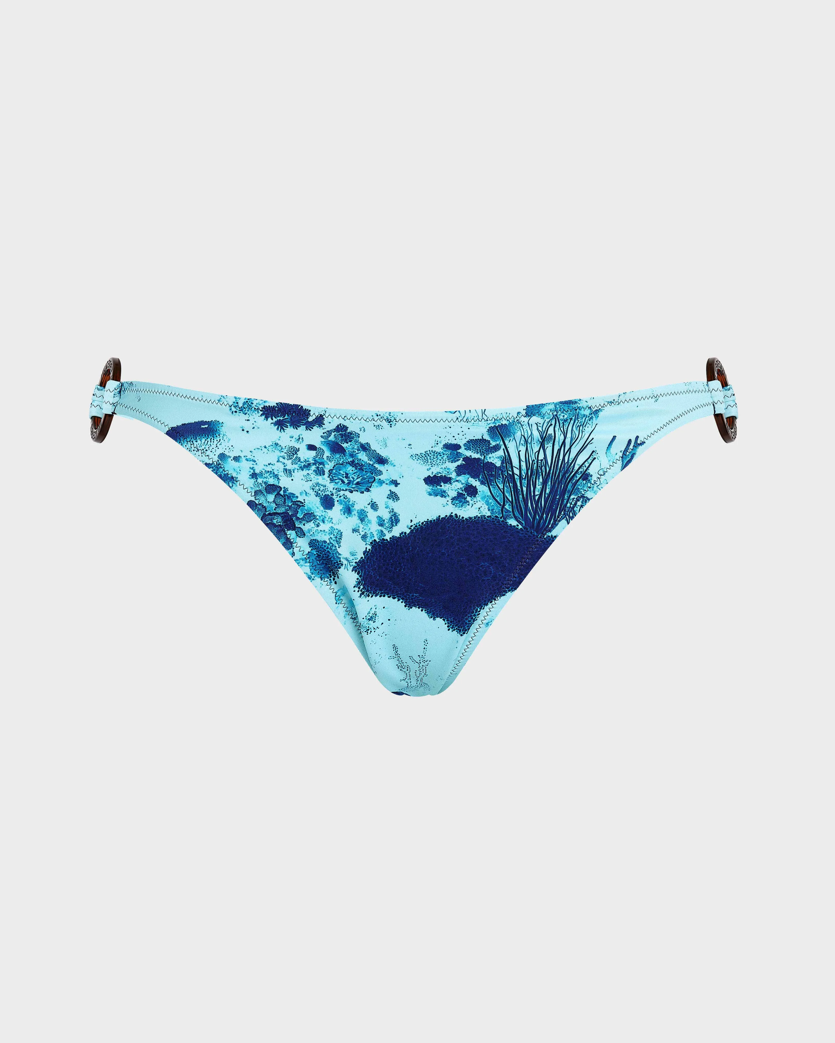 WOMEN MINI BRIEF BIKINI BOTTOM CORAL REEF - 1