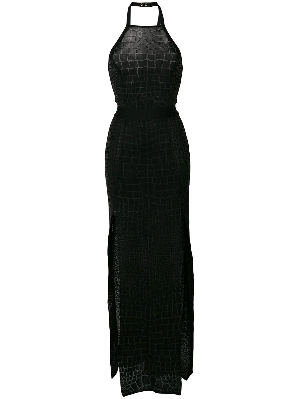 crocodile effect gown - 1