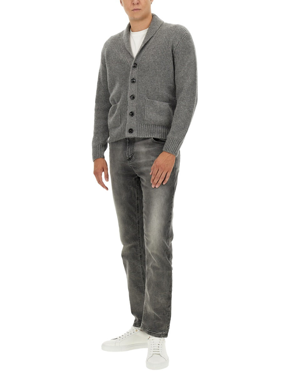 Tom Ford Men Cashmere And Silk Cardigan - 2
