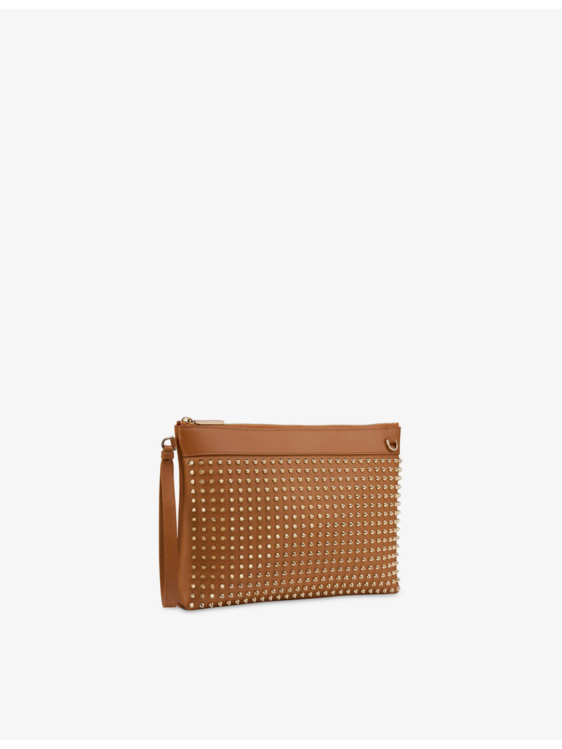 Christian Louboutin Funky Spike Leather Pouch outlook