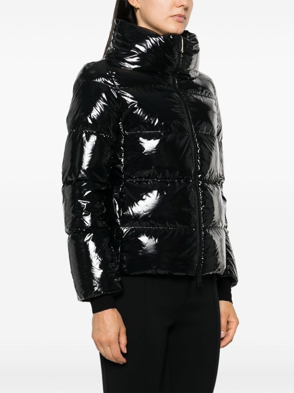 gloss puffer jacket - 3