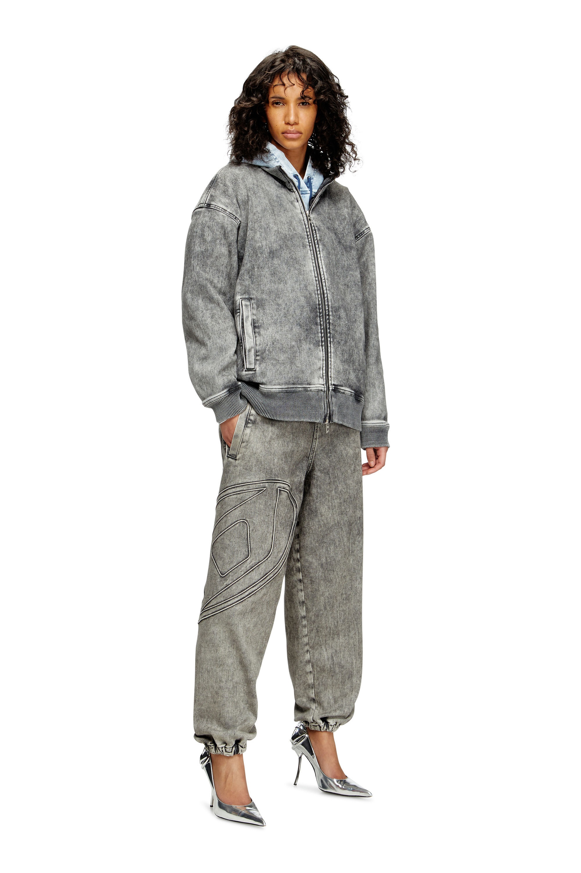 SLIM D-PINT TRACK DENIM 0ABDA - 7