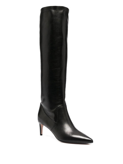 REDValentino pointed toe knee-high boots outlook