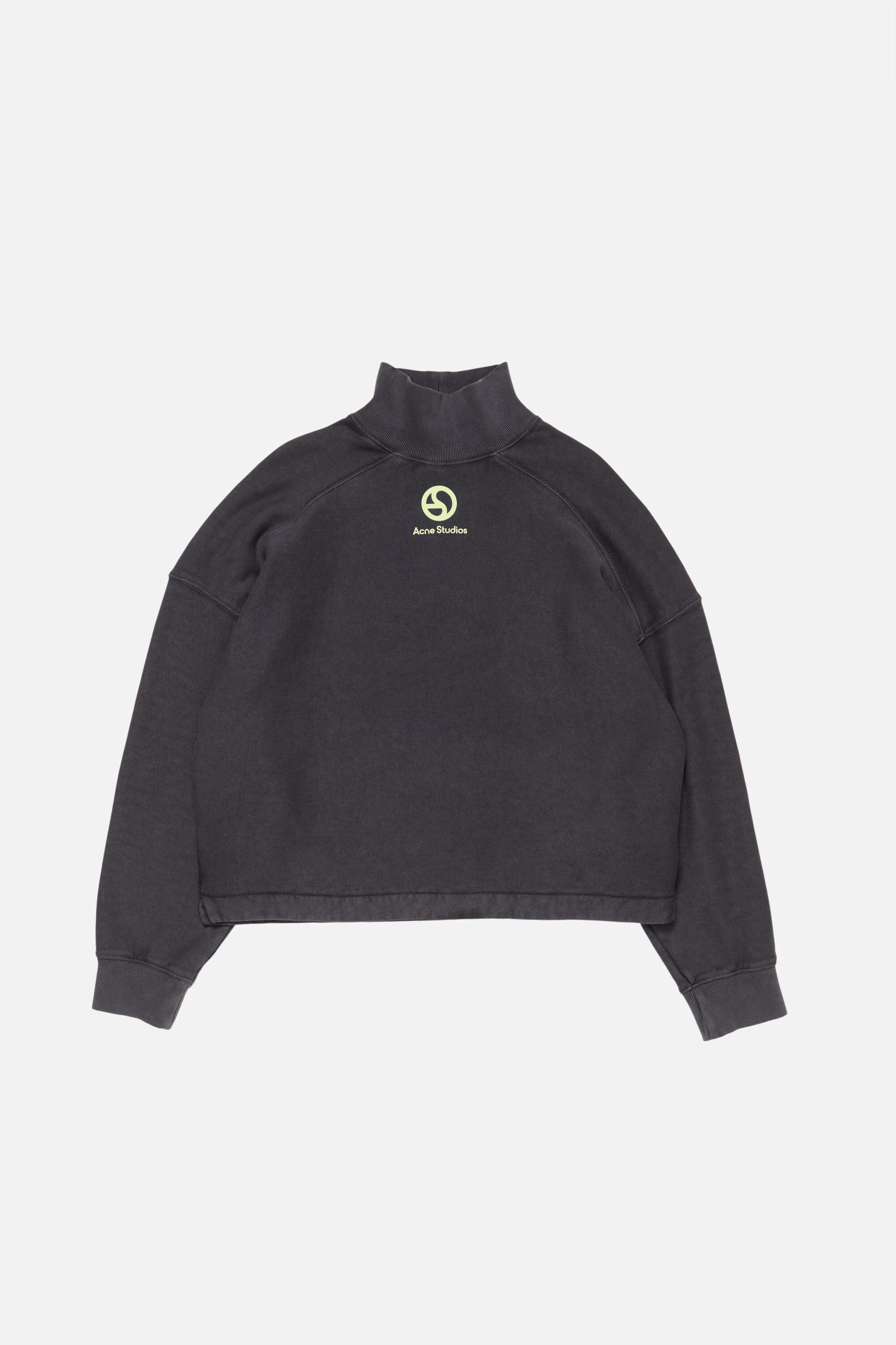 Fleece sweater - Faded black - 1