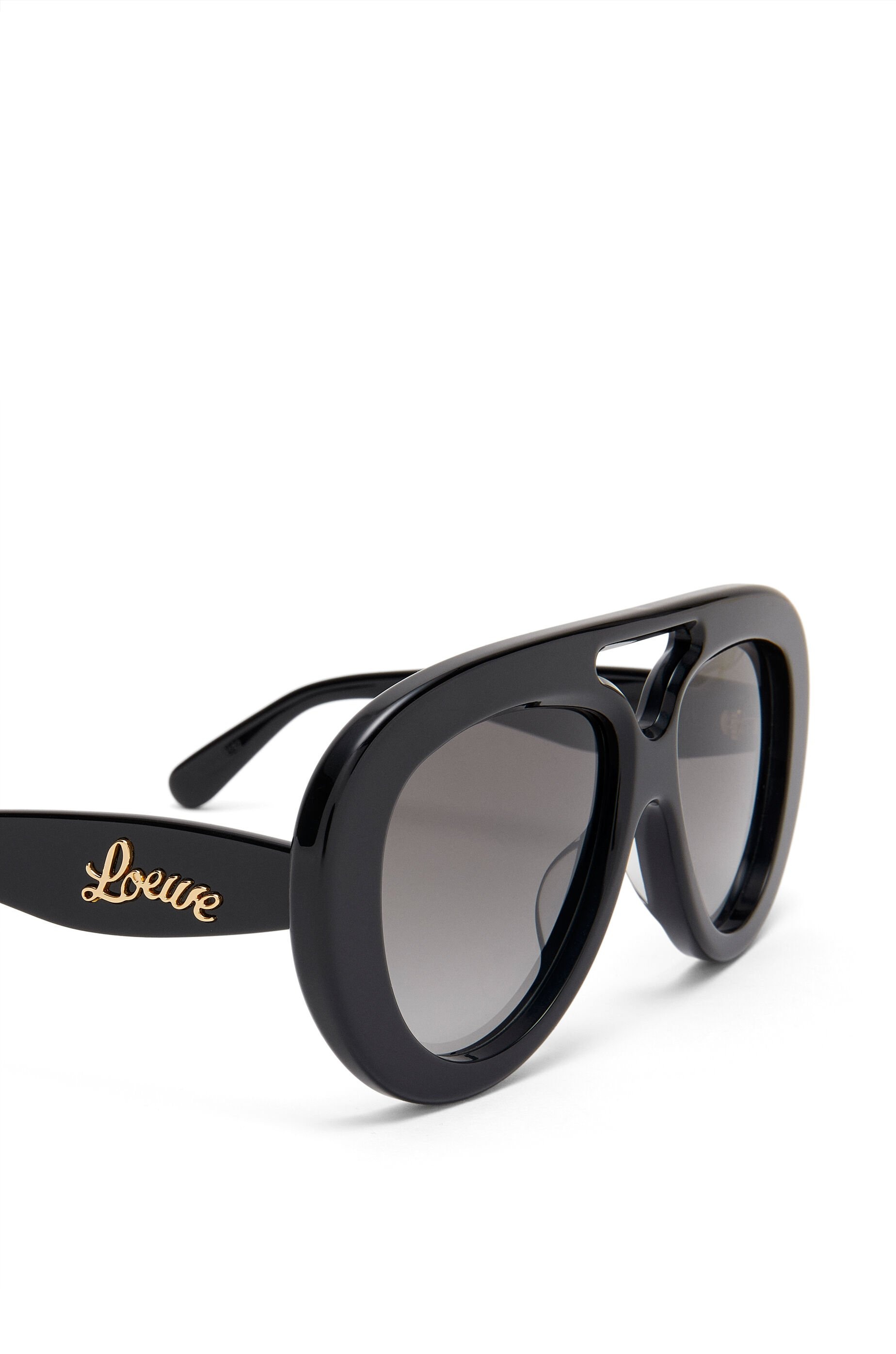 Round Spoiler Aviator sunglasses - 4