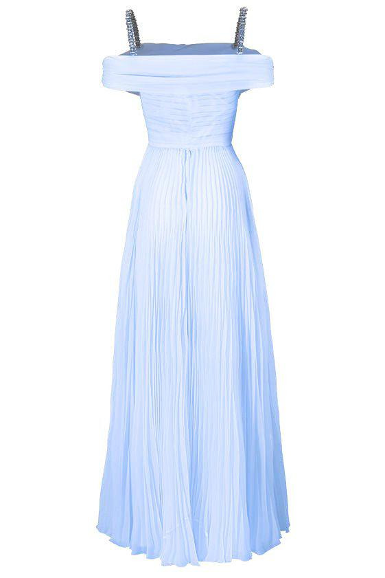 Mara Gown - Smoky Blue - 6