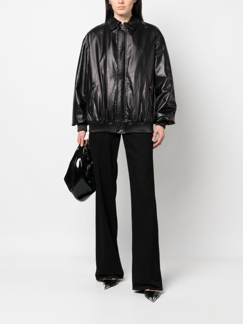 biker bomber jacket - 2
