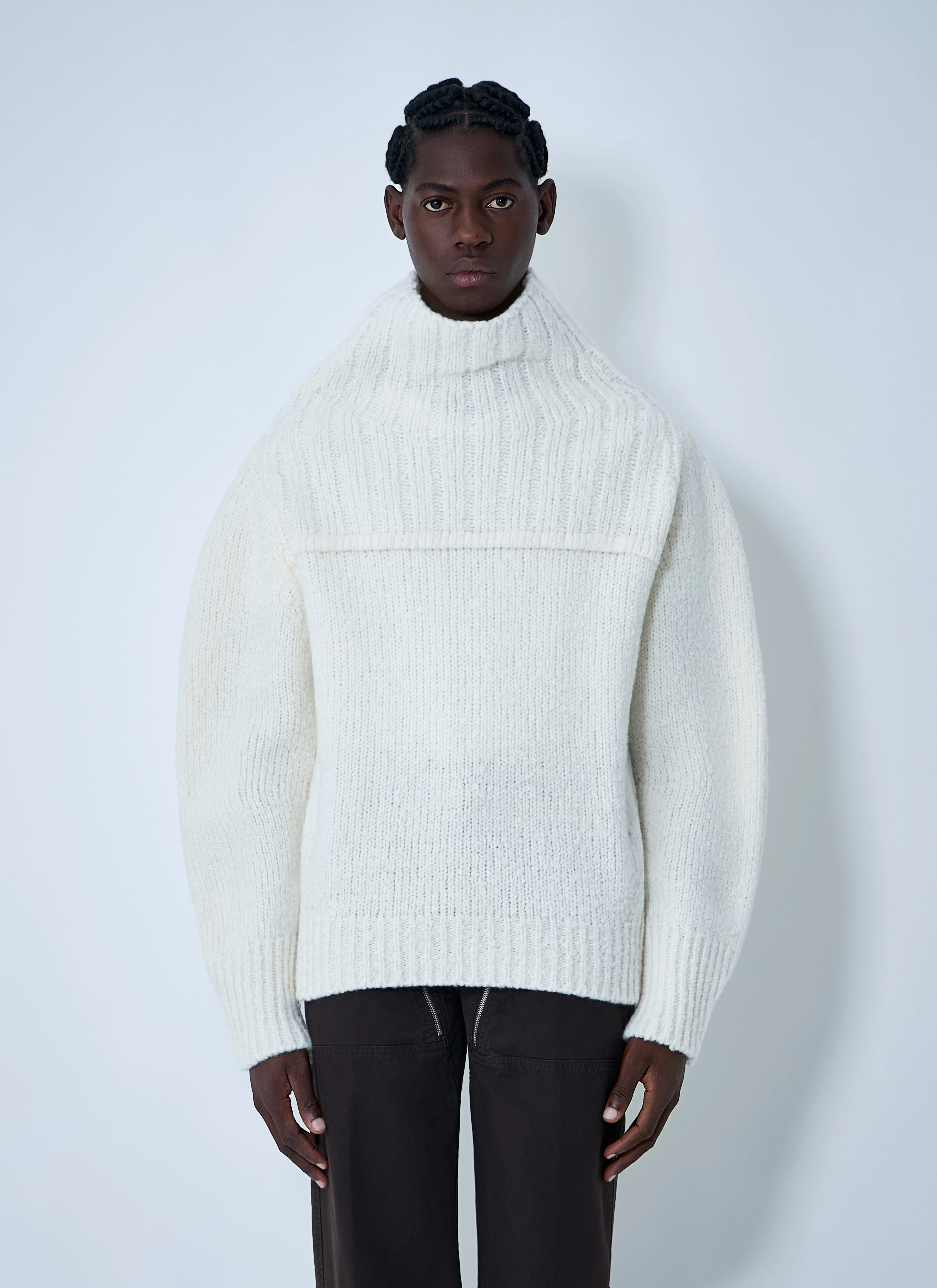 Dries Van Noten Men Wool Sweater - 1
