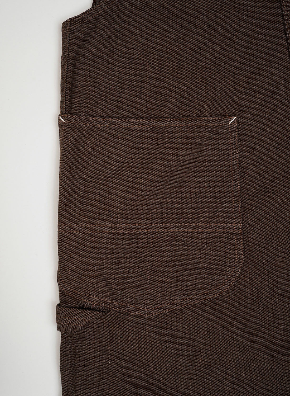 New Dungaree Broken Twill in Brown - 12