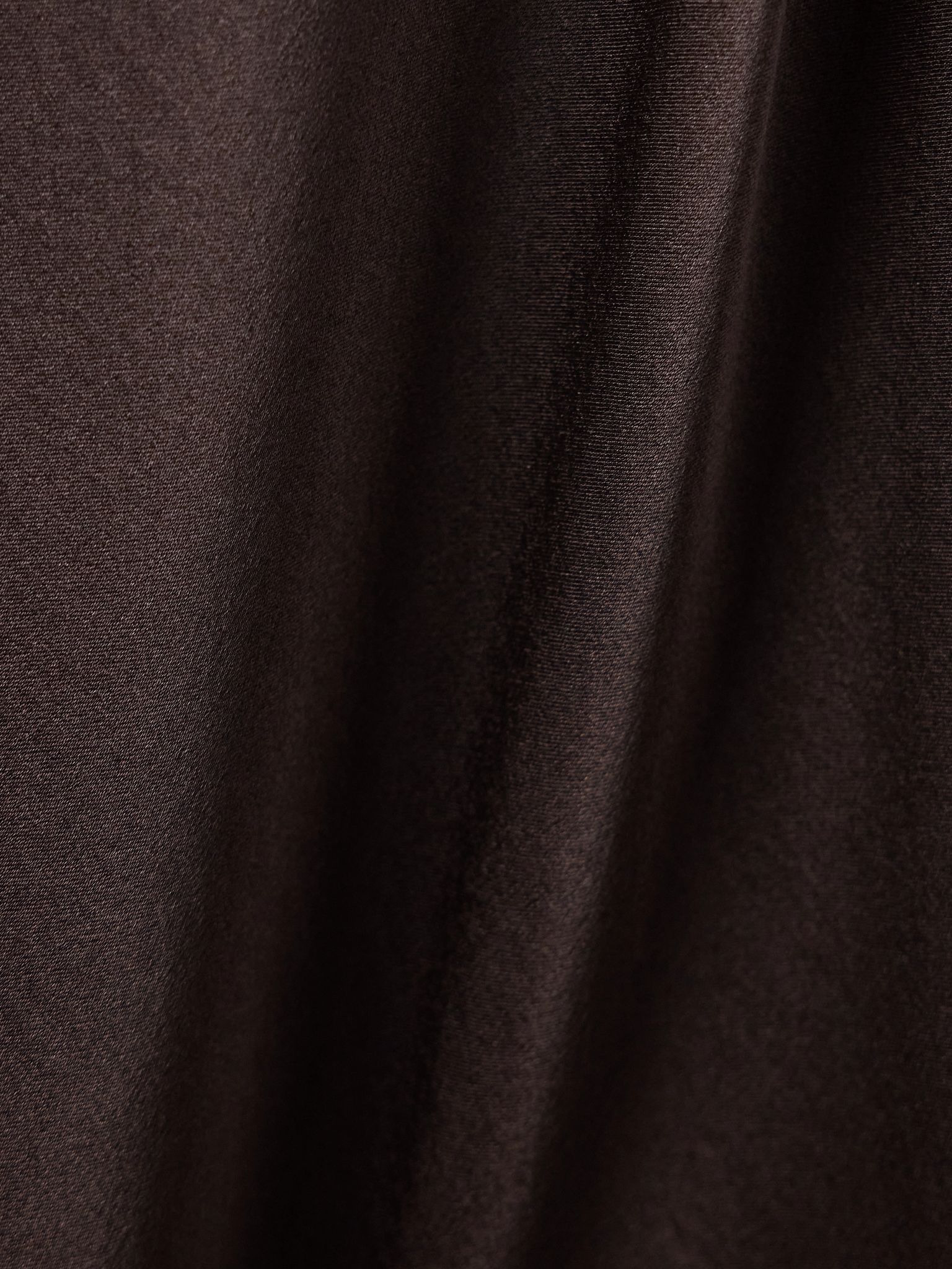 Marcel ruched stretch-silk charmeuse midi dress Dark brown - 4